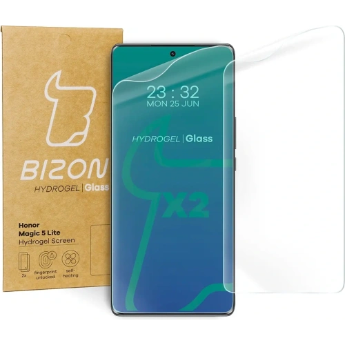 Buy Bizon Glass Hydrogel Honor Magic5 Lite [2 PACK] - BIZ377 - {ean13} - Home Screen Store Europe