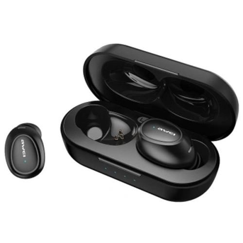 Kup AWEI sluchátka Bluetooth 5.0 T6 TWS + dokovací stanice černá/black - AWEI018BLK - {ean13} - Sklep Home Screen