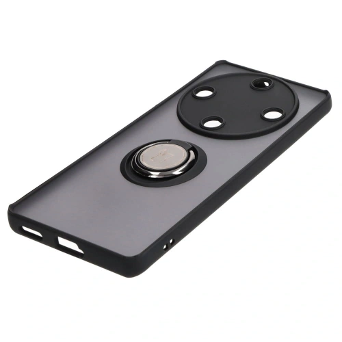 Buy Bizon Case Hybrid Ring Honor Magic5 Lite smoky with a black frame - BIZ378 - {ean13} - Home Screen Store Europe