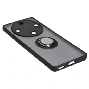 Kup Pouzdro s úchopem na prst Bizon Case Hybrid Ring pro Honor Magic5 Lite kouřové s černým rámečkem - BIZ378 - {ean13} - Sklep Home Screen