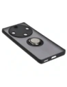 Buy Bizon Case Hybrid Ring Honor Magic5 Lite smoky with a black frame - BIZ378 - {ean13} - Home Screen Store Europe