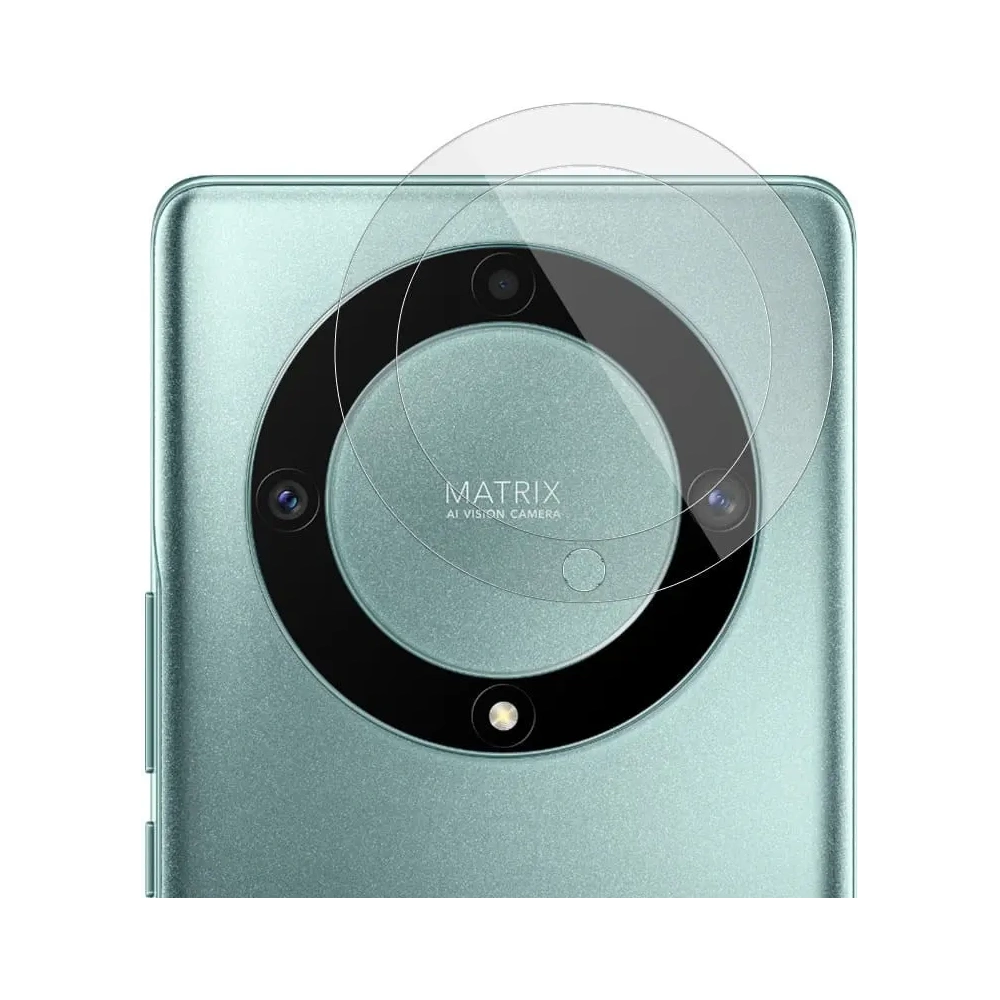 Szkło na aparat Bizon Glass Lens do Honor Magic5 Lite [2 PACK]