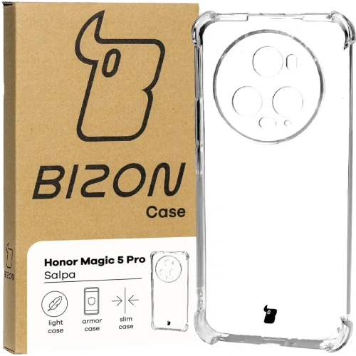 Kup Elastické pouzdro Bizon Case Salpa pro Honor Magic5 Pro průhledné - BIZ382 - {ean13} - Sklep Home Screen
