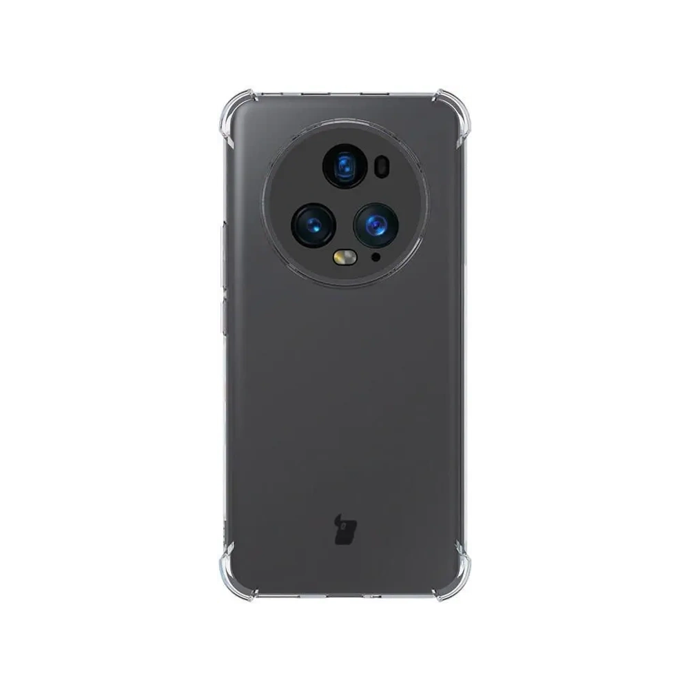 Elastyczne etui Bizon Case Salpa do Honor Magic5 Pro przezroczyste