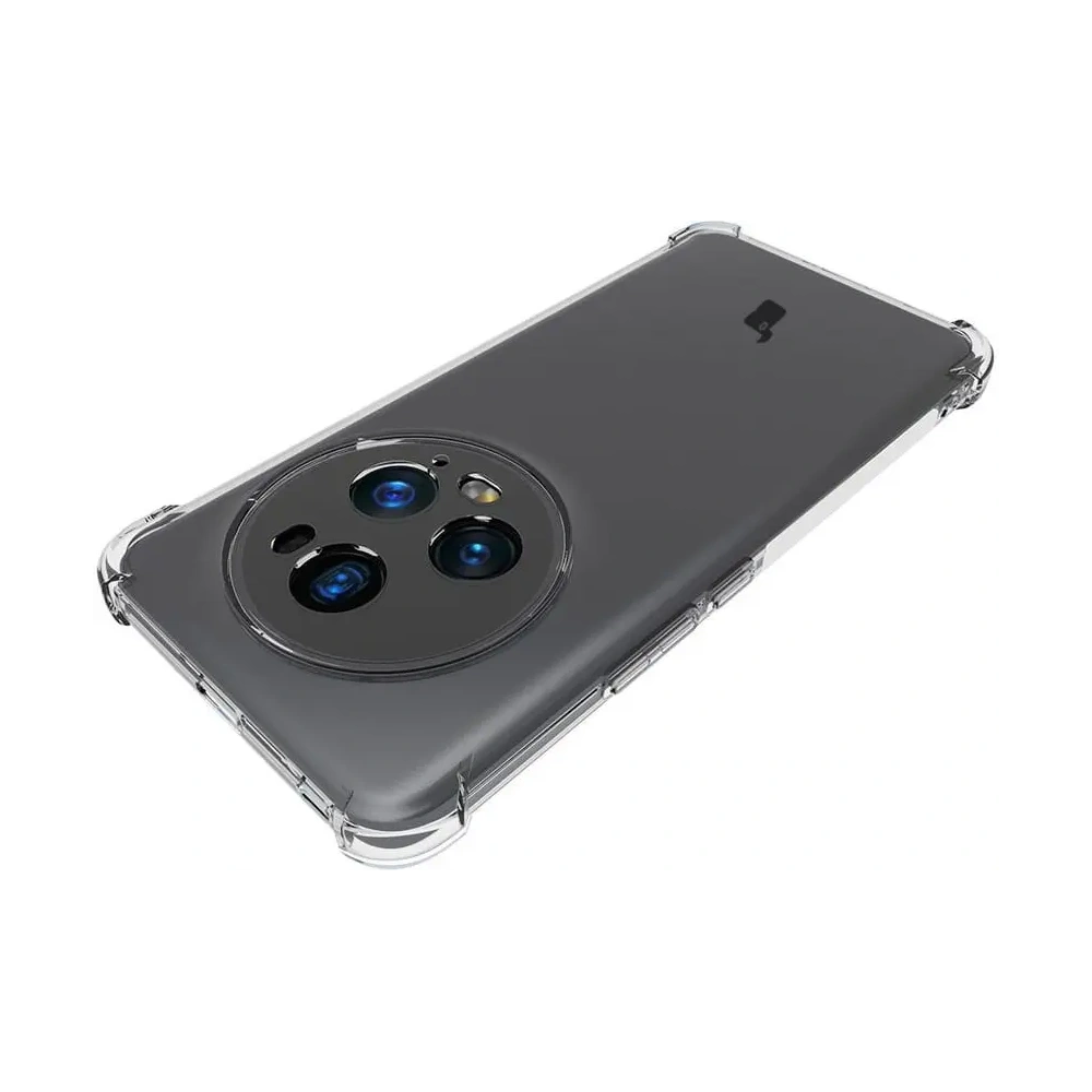 Elastyczne etui Bizon Case Salpa do Honor Magic5 Pro przezroczyste