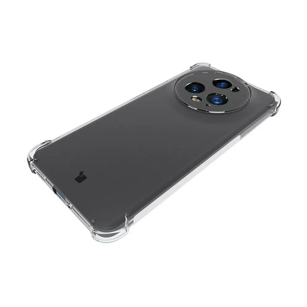 Elastyczne etui Bizon Case Salpa do Honor Magic5 Pro przezroczyste