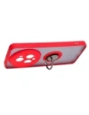 Kup Bizon Case Hybrid Ring Honor Magic5 Pro rauchig mit einem roten Rahmen - BIZ384 - {ean13} - Sklep Home Screen