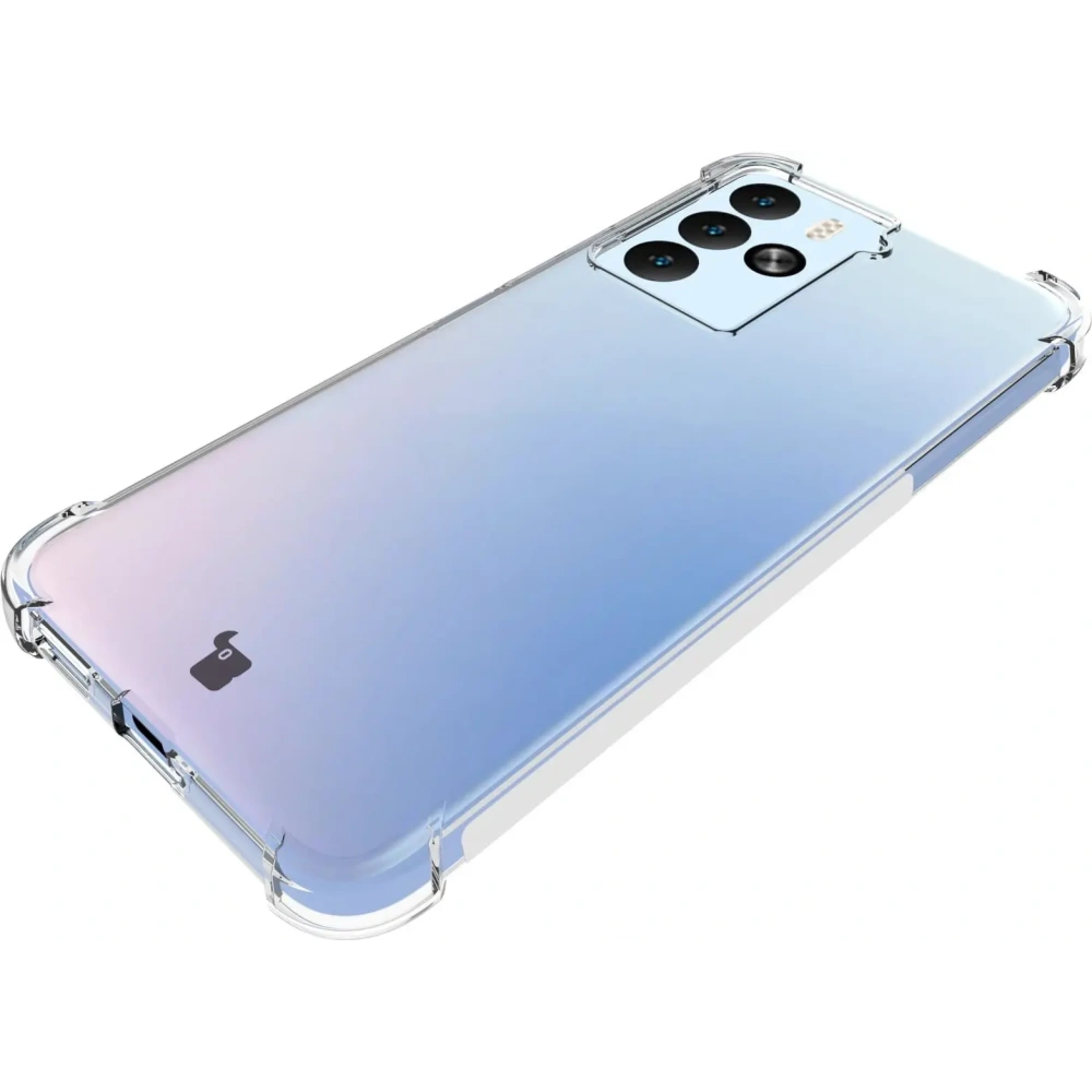 Elastyczne etui Bizon Case Salpa do HTC U23 Pro przezroczyste