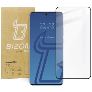 Buy Bizon Glass Edge Huawei P50 black - BIZ394 - {ean13} - Home Screen Store Europe