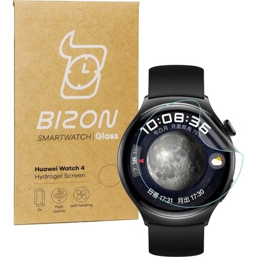 Kup Bizon Glass Hydrogel Huawei Óra 4 [2 CSOMAG] - BIZ397 - {ean13} - Sklep Home Screen