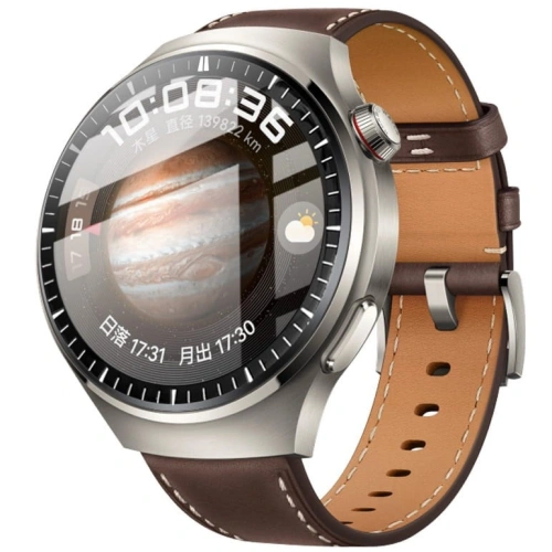 Kup Bizon Glass Watch Edge Hybrid Huawei Watch 4 Pro / 4 Pro Space Edition schwarz - BIZ401 - {ean13} - Sklep Home Screen
