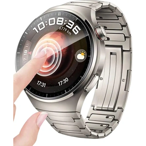 Kup Folia hydrożelowa na ekran Bizon Glass Hydrogel do Huawei Watch 4 Pro / 4 Pro Space Edition [2 PACK] - BIZ402 - {ean13} - Sklep Home Screen