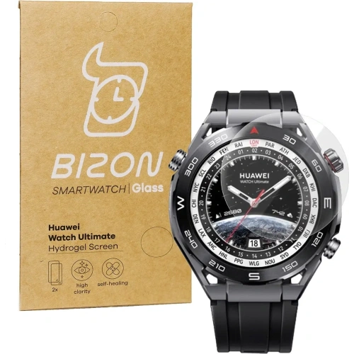 Kup Bizon Glass Hydrogel Huawei Watch Ultimate [2 PACK] - BIZ404 - {ean13} - Sklep Home Screen