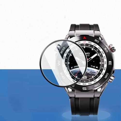 Kup Bizon Glas Uhr Edge Hybrid Huawei Uhr Ultimate schwarz - BIZ406 - {ean13} - Sklep Home Screen