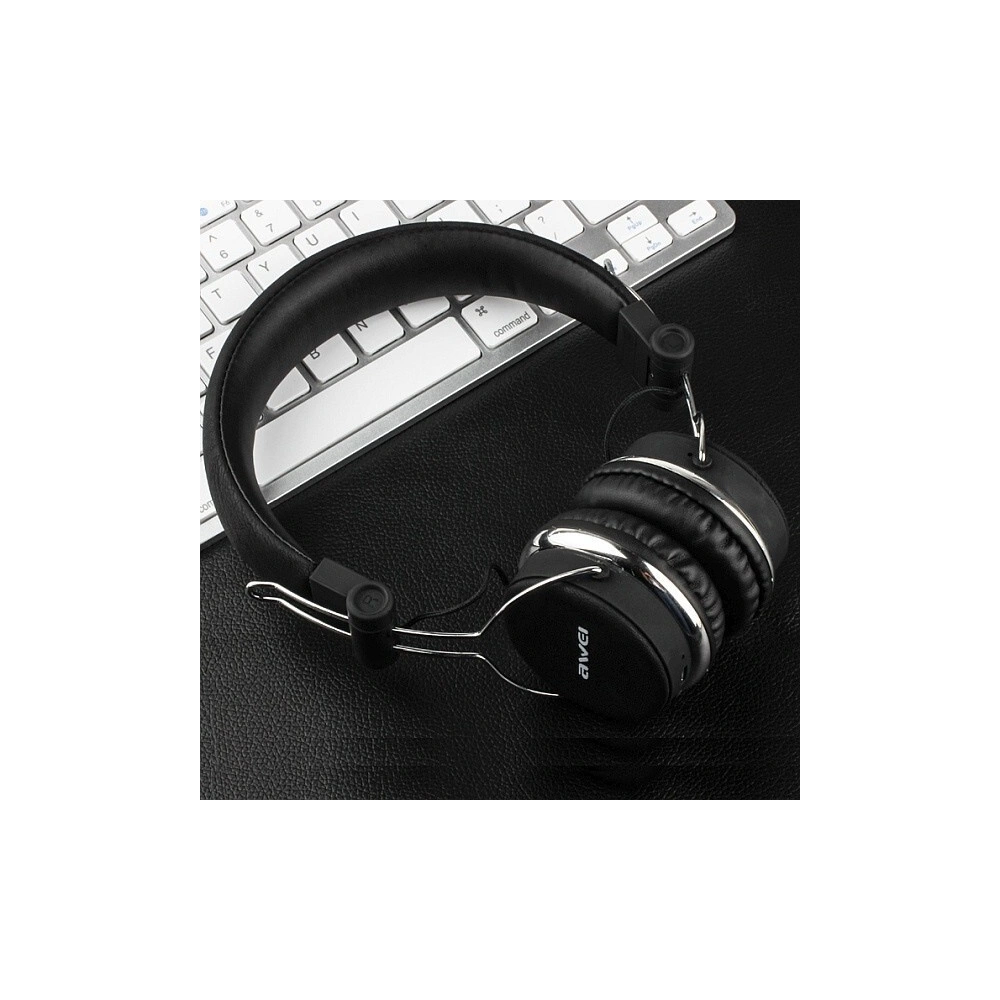 AWEI słuchawki nauszne Bluetooth A700BL czarny/black