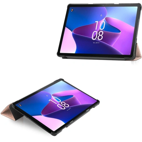 Kup Etui Bizon Case Tab Croc do Lenovo Tab M10 różowozłote - BIZ408 - {ean13} - Sklep Home Screen