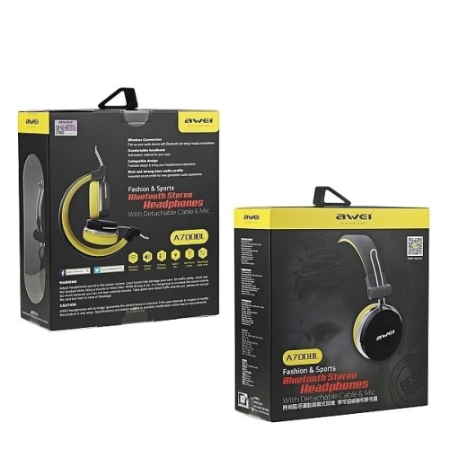 Kup AWEI Bluetooth In-Ear-Kopfhörer A700BL schwarz/schwarz - AWEI022BLK - {ean13} - Sklep Home Screen