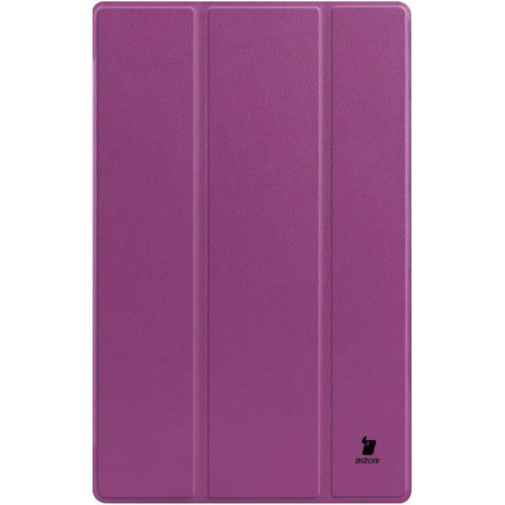 Etui Bizon Case Tab Croc do Lenovo Tab M10 Gen 2 ciemnofioletowe