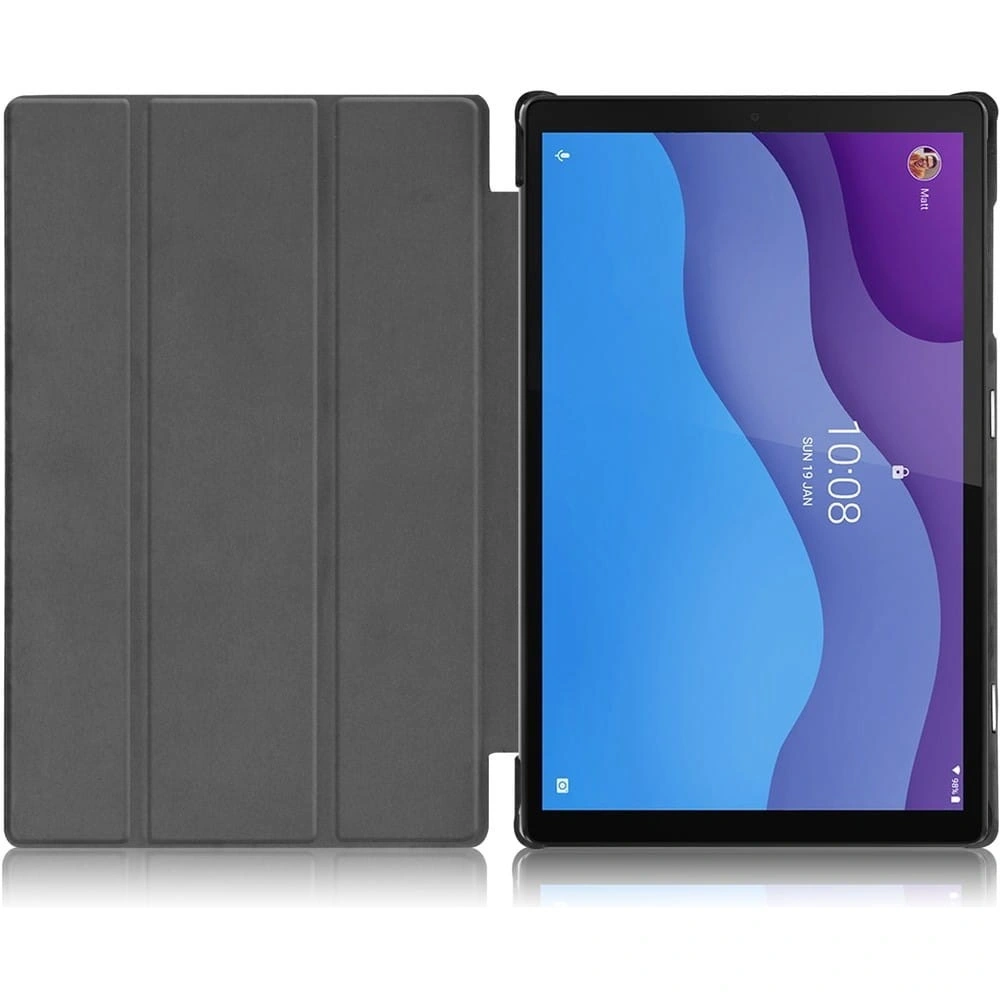 Etui Bizon Case Tab Croc do Lenovo Tab M10 Gen 2 różowozłote