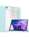 Etui Bizon Case Tab Clear Matt do Lenovo Tab M10 Plus Gen 3 błękitne