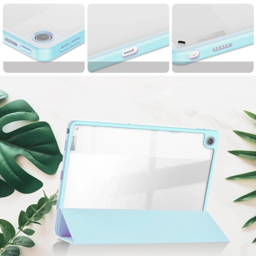 Kup Etui Bizon Case Tab Clear Matt do Lenovo Tab M10 Plus Gen 3 błękitne - BIZ417 - {ean13} - Sklep Home Screen