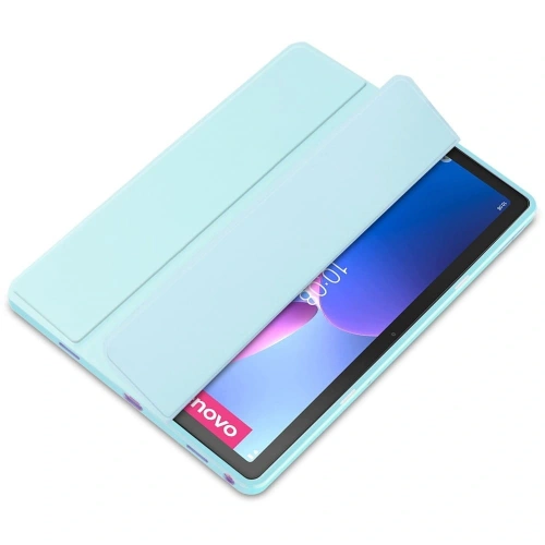 Kup Etui Bizon Case Tab Clear Matt do Lenovo Tab M10 Plus Gen 3 błękitne - BIZ417 - {ean13} - Sklep Home Screen