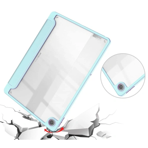 Kup Etui Bizon Case Tab Clear Matt do Lenovo Tab M10 Plus Gen 3 błękitne - BIZ417 - {ean13} - Sklep Home Screen