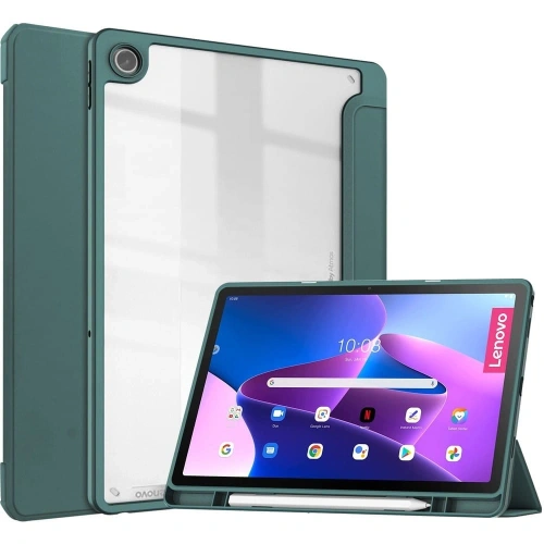 Kup Bizon Case Tab Clear Matt Lenovo Tab M10 Plus Gen 3 dunkelgrün - BIZ419 - {ean13} - Sklep Home Screen