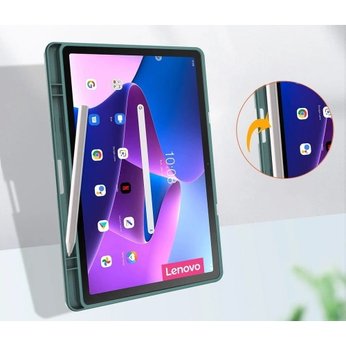 Kup Bizon Case Tab Clear Matt Lenovo Tab M10 Plus Gen 3 dunkelgrün - BIZ419 - {ean13} - Sklep Home Screen