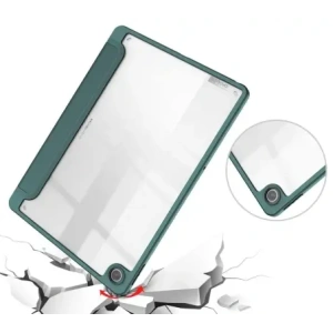 Etui Bizon Case Tab Clear Matt do Lenovo Tab M10 Plus Gen 3 ciemnozielone