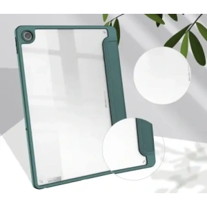 Etui Bizon Case Tab Clear Matt do Lenovo Tab M10 Plus Gen 3 ciemnozielone