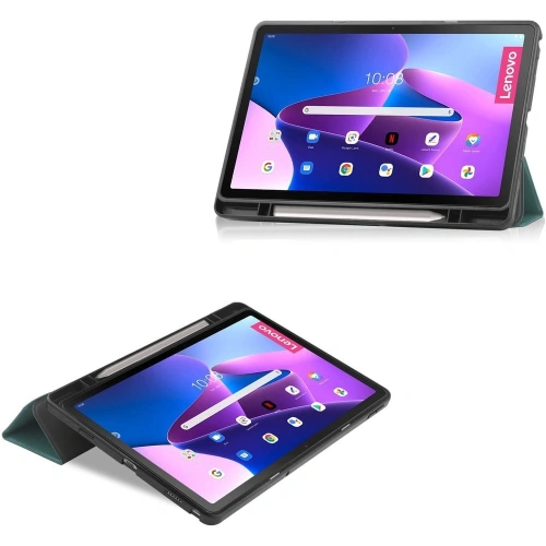 Kup Bizon Case Tab Lizard Lenovo Tab M10 Plus Gen 3 dunkelgrün - BIZ420 - {ean13} - Sklep Home Screen
