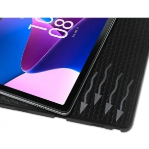 Etui Bizon Case Tab Lizard do Lenovo Tab M10 Plus Gen 3 ciemnozielone