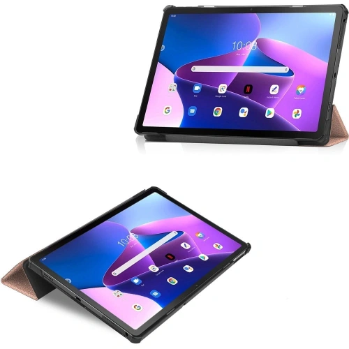 Kup Etui Bizon Case Tab Croc do Lenovo Tab M10 Plus Gen 3 różowozłote - BIZ421 - {ean13} - Sklep Home Screen