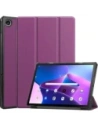 Etui Bizon Case Tab Croc do Lenovo Tab M10 Plus Gen 3 ciemnofioletowe