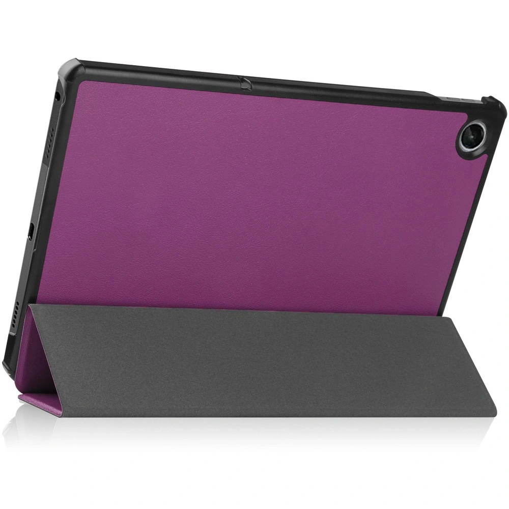 Etui Bizon Case Tab Croc do Lenovo Tab M10 Plus Gen 3 ciemnofioletowe