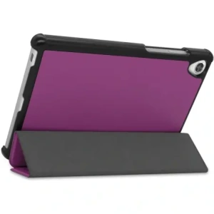 Etui Bizon Case Tab Croc do Lenovo Tab M8 Gen 3 ciemnofioletowe