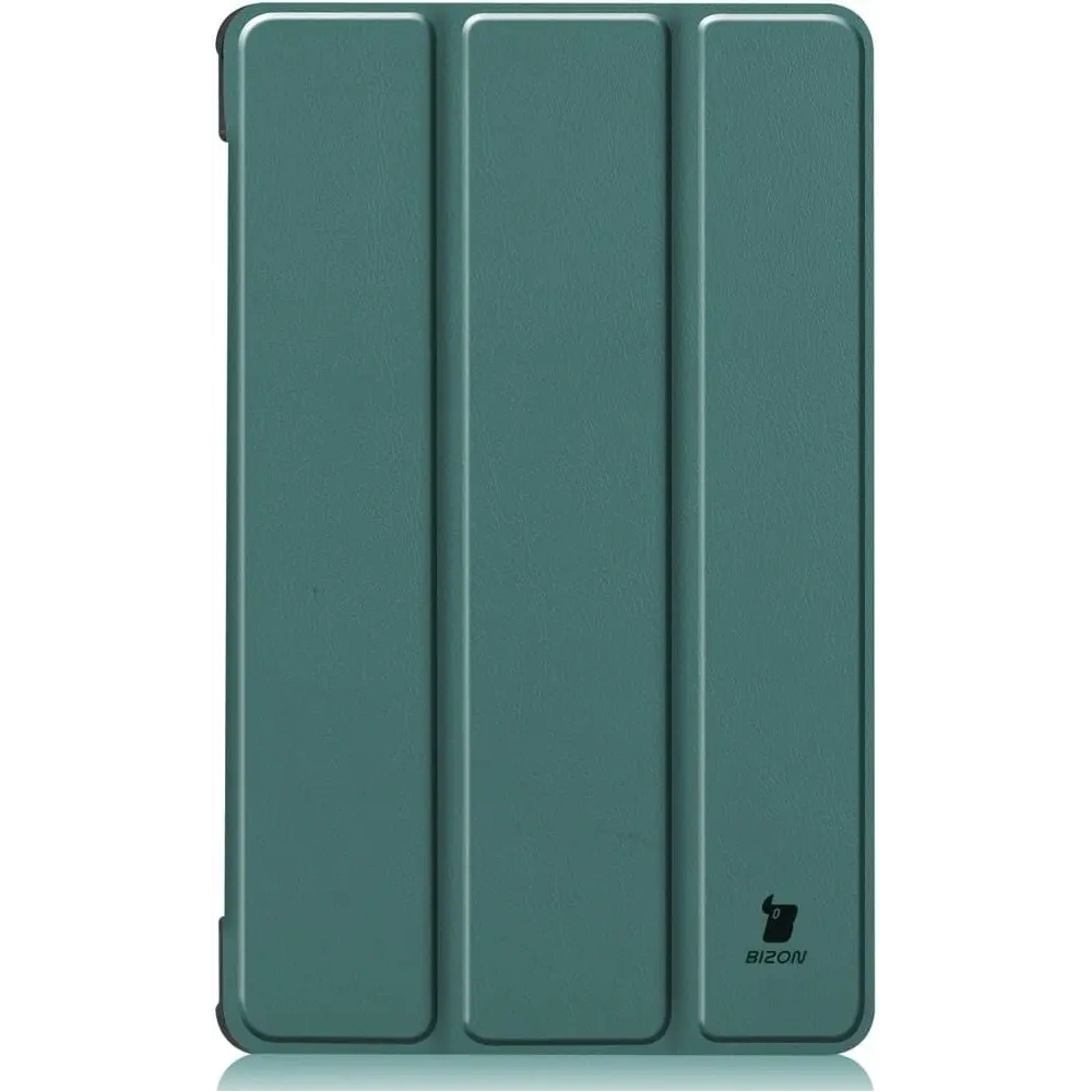 Etui Bizon Case Tab Croc do Lenovo Tab M8 Gen 3 ciemnozielone