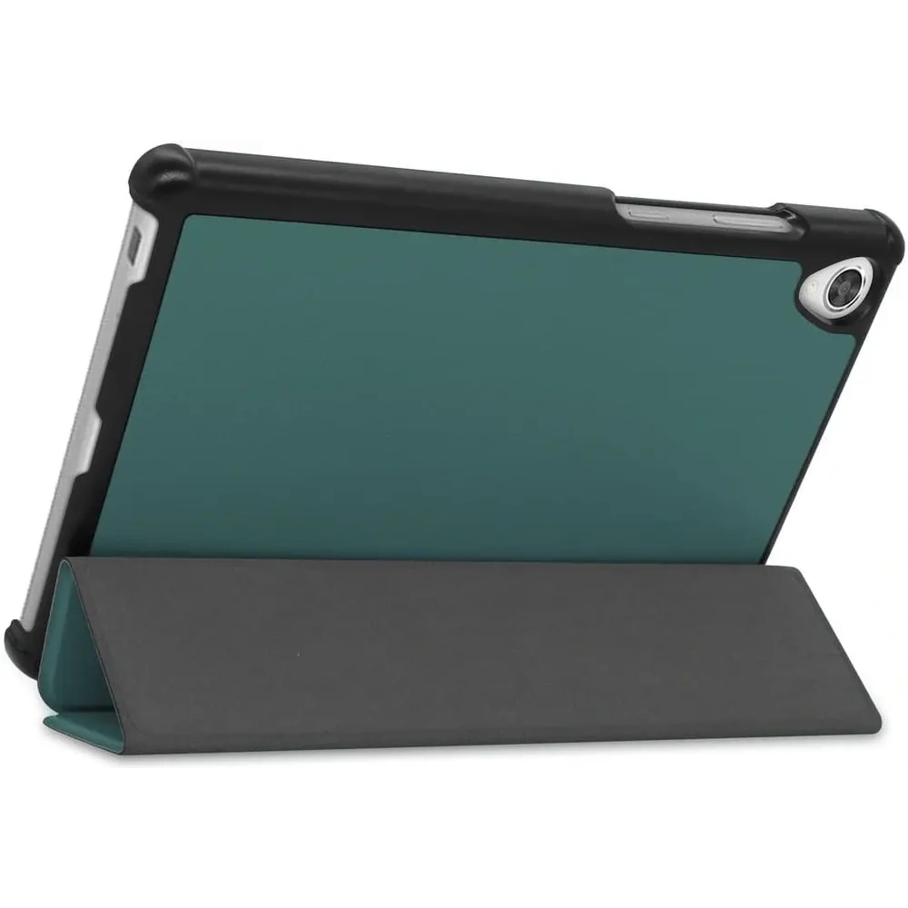 Etui Bizon Case Tab Croc do Lenovo Tab M8 Gen 3 ciemnozielone