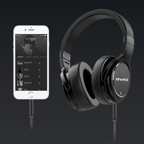 Kup AWEI Bluetooth In-Ear-Kopfhörer A950BL schwarz/schwarz ANC - AWEI025BLK - {ean13} - Sklep Home Screen
