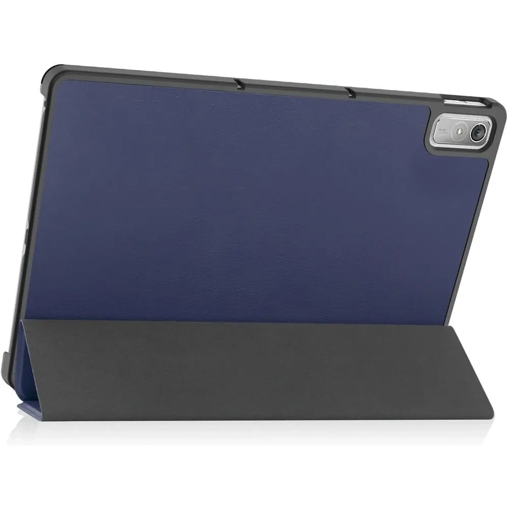 Etui Bizon Case Tab Croc do Lenovo Tab P11 Gen 2 / Xiaoxin Pad Plus 2023 granatowe