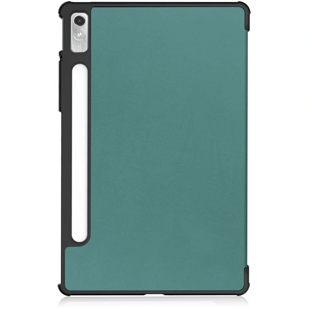 Etui Bizon Case Tab Croc do Lenovo Xiaoxin Pad Pro 2022 / P11 Pro Gen 2 ciemnozielone