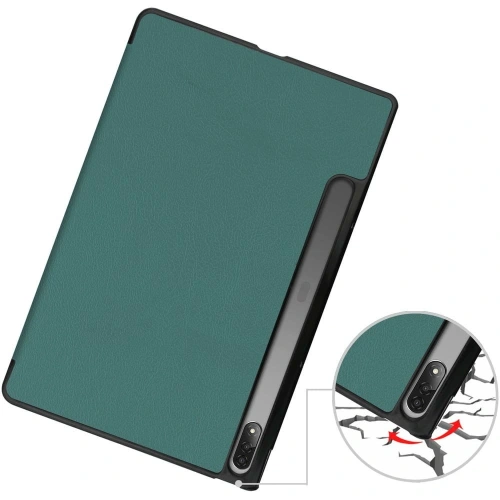 Kup Bizon Case Tab Croc Lenovo Tab P12 Pro dunkelgrün - BIZ435 - {ean13} - Sklep Home Screen
