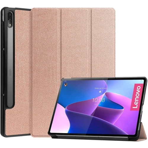 Kup Etui Bizon Case Tab Croc do Lenovo Tab P12 Pro różowozłote - BIZ437 - {ean13} - Sklep Home Screen