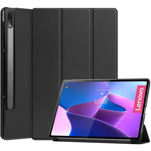Kup Etui Bizon Case Tab Croc do Lenovo Tab P12 Pro czarne - BIZ438 - {ean13} - Sklep Home Screen