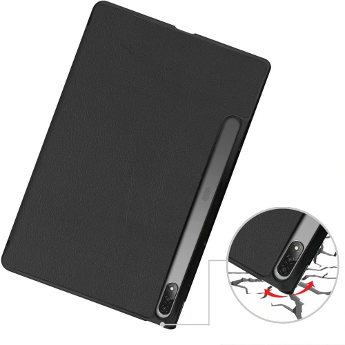 Kup Etui Bizon Case Tab Croc do Lenovo Tab P12 Pro czarne - BIZ438 - {ean13} - Sklep Home Screen