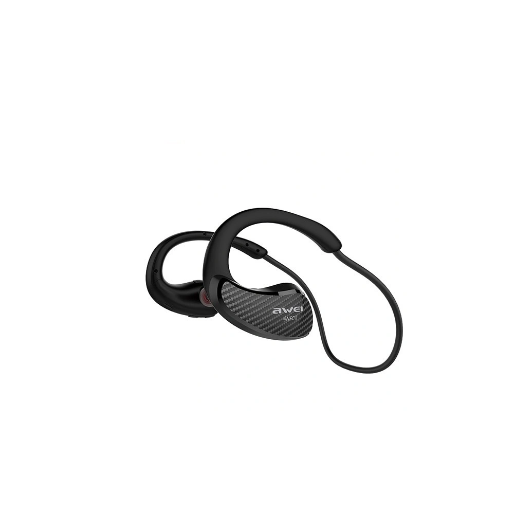 AWEI słuchawki sportowe Bluetooth A881BL NFC czarny/black
