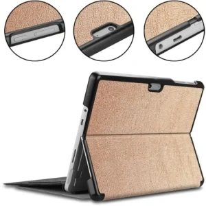 Bizon Case Tab Croc Microsoft Surface Go 3 / Go 2 / Go rose gold