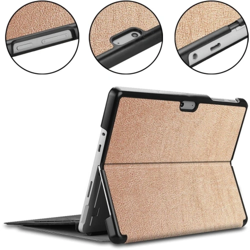 Buy Bizon Case Tab Croc Microsoft Surface Go 3 / Go 2 / Go rose gold - BIZ441 - {ean13} - Home Screen Store Europe