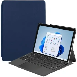 Bizon Case Tab Croc Microsoft Surface Go 3 / Go 2 / Go navy blue